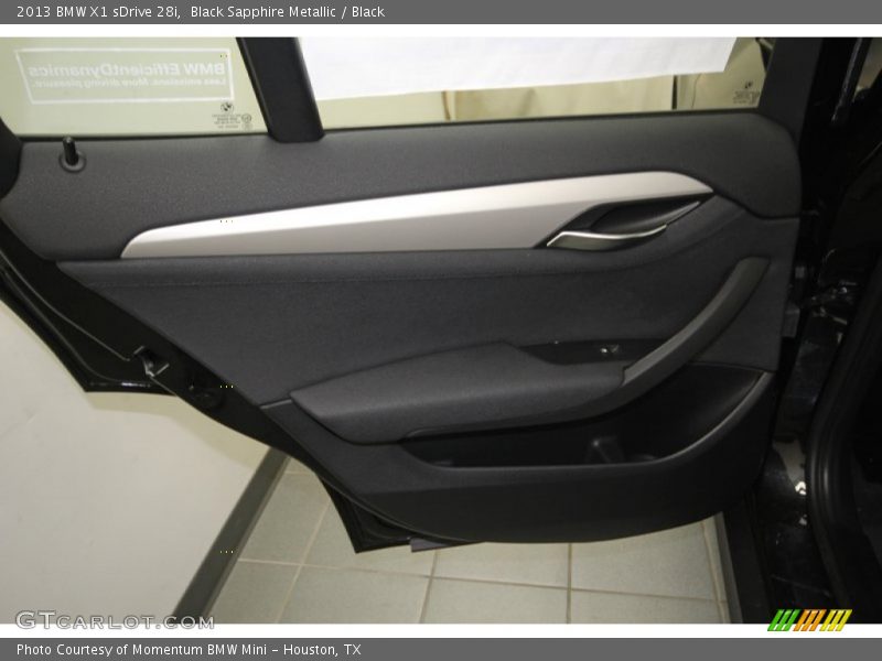 Black Sapphire Metallic / Black 2013 BMW X1 sDrive 28i