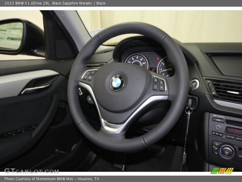 Black Sapphire Metallic / Black 2013 BMW X1 sDrive 28i