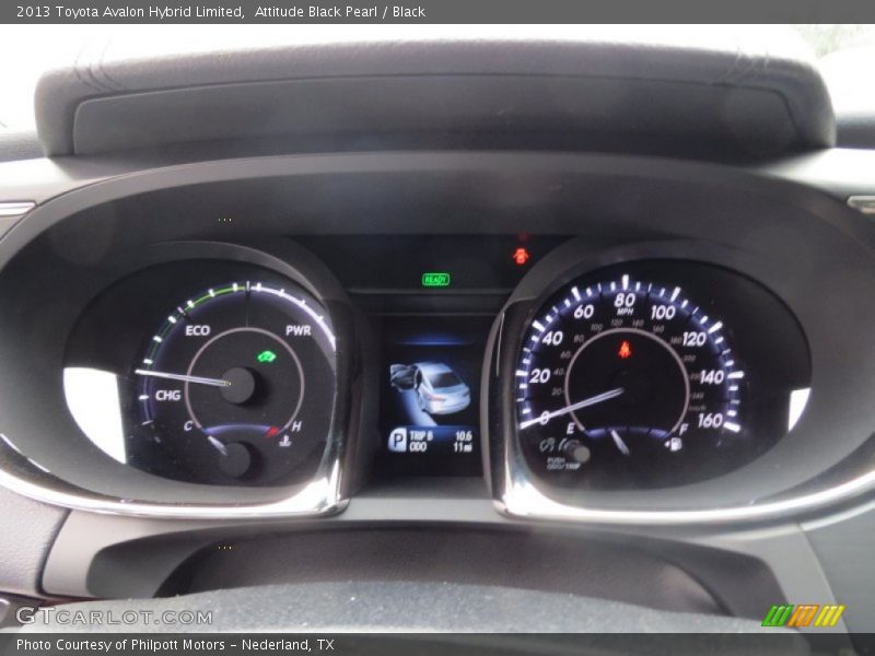  2013 Avalon Hybrid Limited Hybrid Limited Gauges