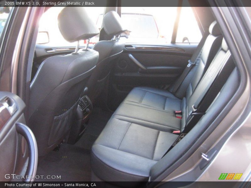 Sterling Grey Metallic / Black 2005 BMW X5 3.0i