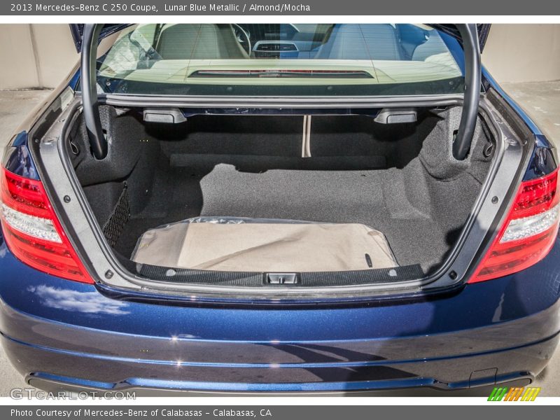  2013 C 250 Coupe Trunk