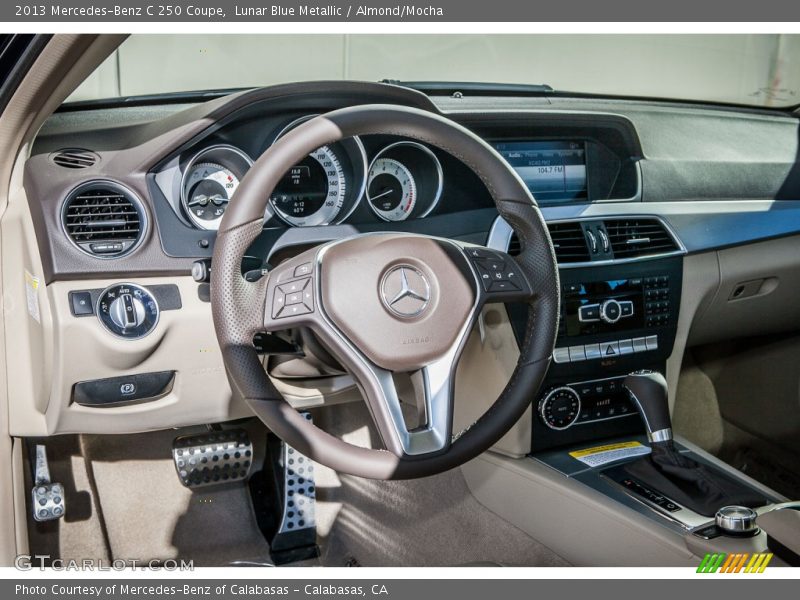 Dashboard of 2013 C 250 Coupe