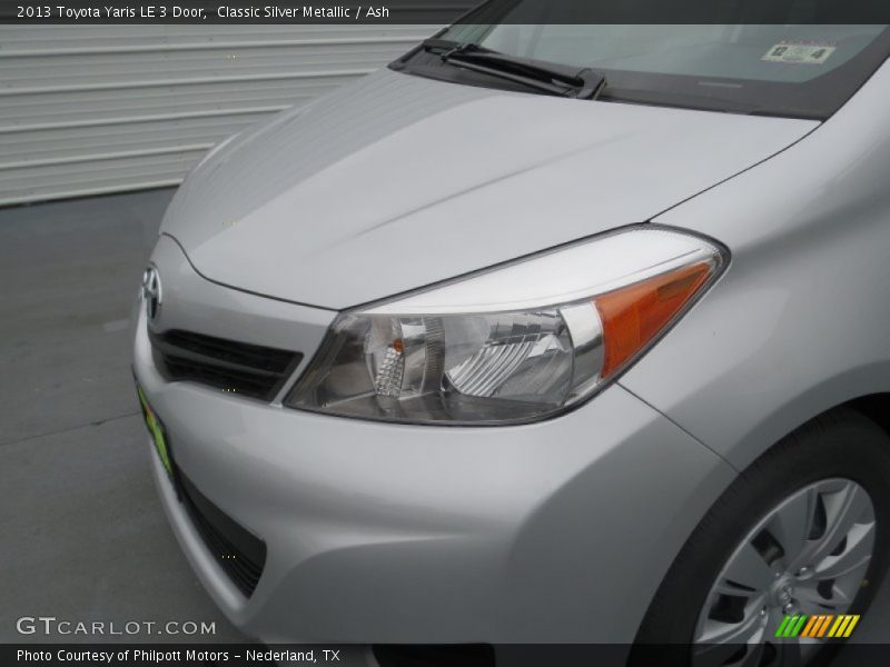 Classic Silver Metallic / Ash 2013 Toyota Yaris LE 3 Door