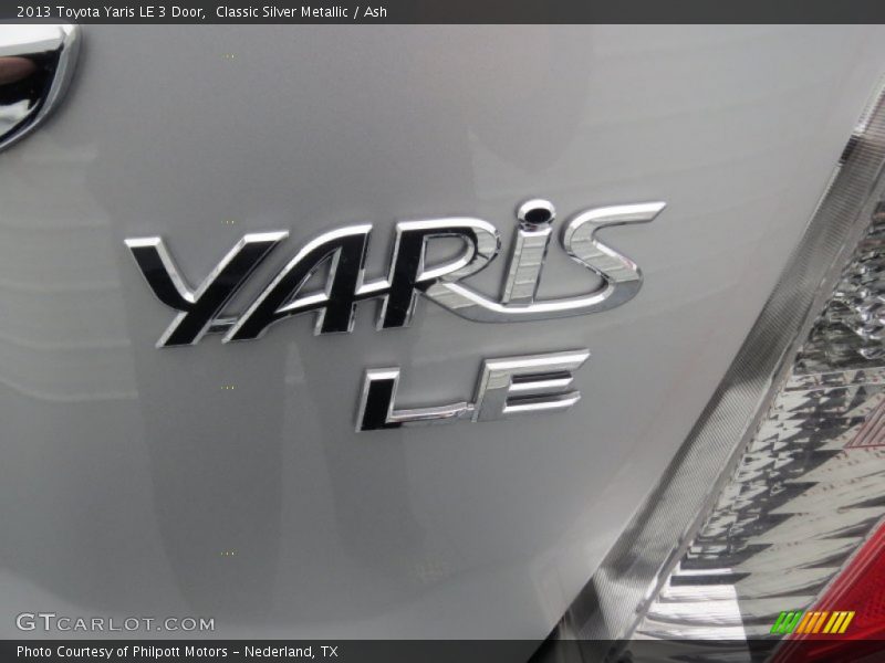 Yaris LE - 2013 Toyota Yaris LE 3 Door