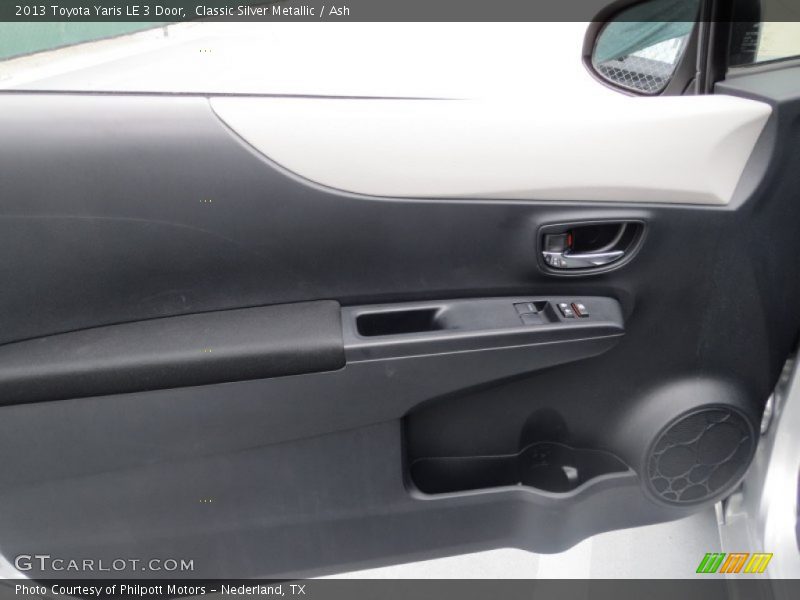 Classic Silver Metallic / Ash 2013 Toyota Yaris LE 3 Door