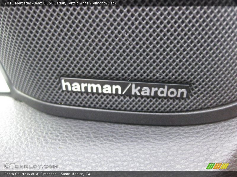 Arctic White / Almond/Black 2011 Mercedes-Benz E 350 Sedan