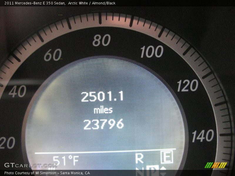 Arctic White / Almond/Black 2011 Mercedes-Benz E 350 Sedan