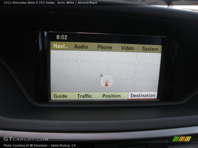 Arctic White / Almond/Black 2011 Mercedes-Benz E 350 Sedan
