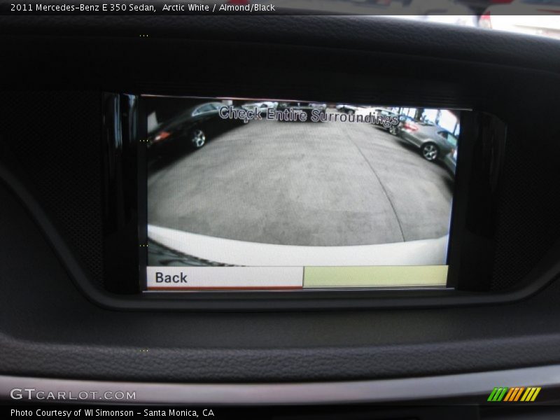 Arctic White / Almond/Black 2011 Mercedes-Benz E 350 Sedan