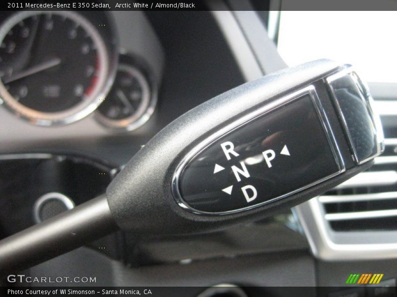 Arctic White / Almond/Black 2011 Mercedes-Benz E 350 Sedan