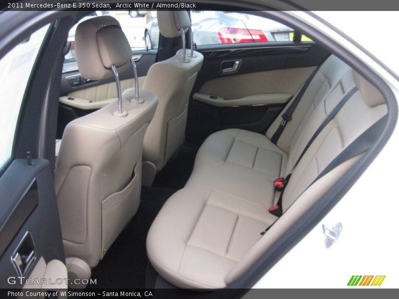 Arctic White / Almond/Black 2011 Mercedes-Benz E 350 Sedan