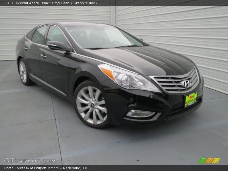 Black Onyx Pearl / Graphite Black 2013 Hyundai Azera