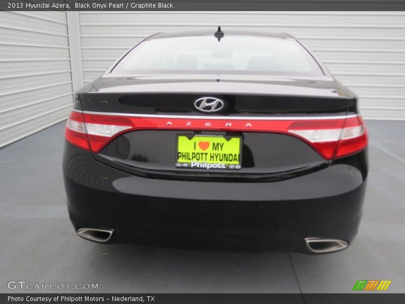 Black Onyx Pearl / Graphite Black 2013 Hyundai Azera
