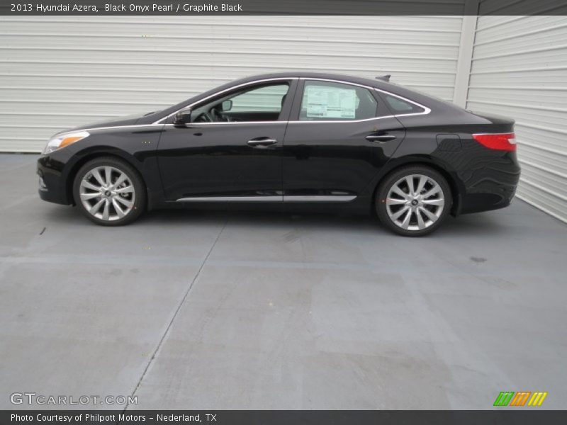 Black Onyx Pearl / Graphite Black 2013 Hyundai Azera