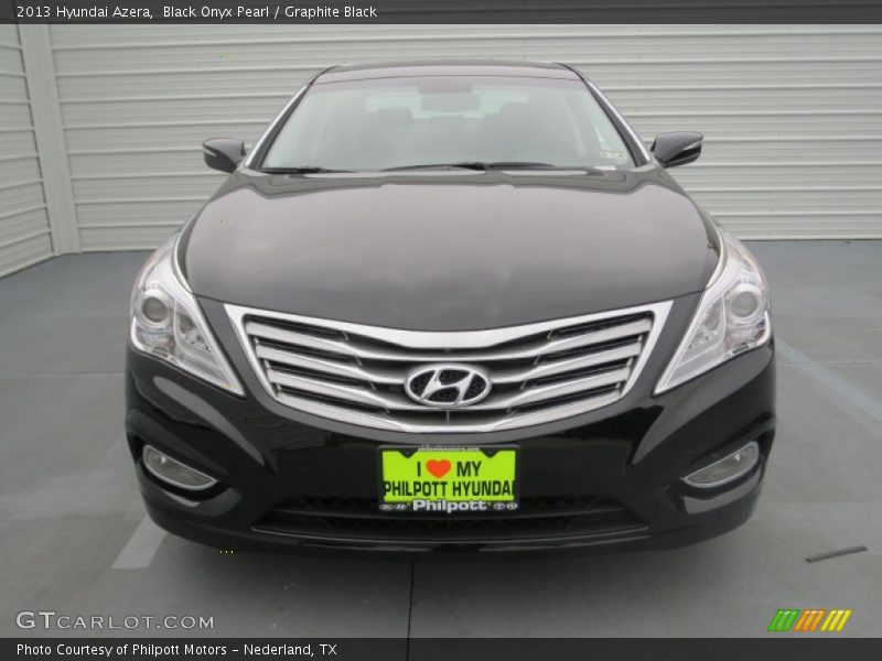 Black Onyx Pearl / Graphite Black 2013 Hyundai Azera