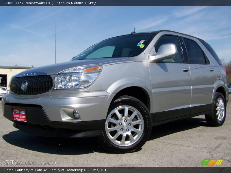 Platinum Metallic / Gray 2006 Buick Rendezvous CXL