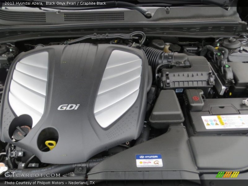 Black Onyx Pearl / Graphite Black 2013 Hyundai Azera