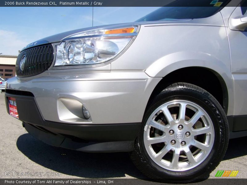 Platinum Metallic / Gray 2006 Buick Rendezvous CXL