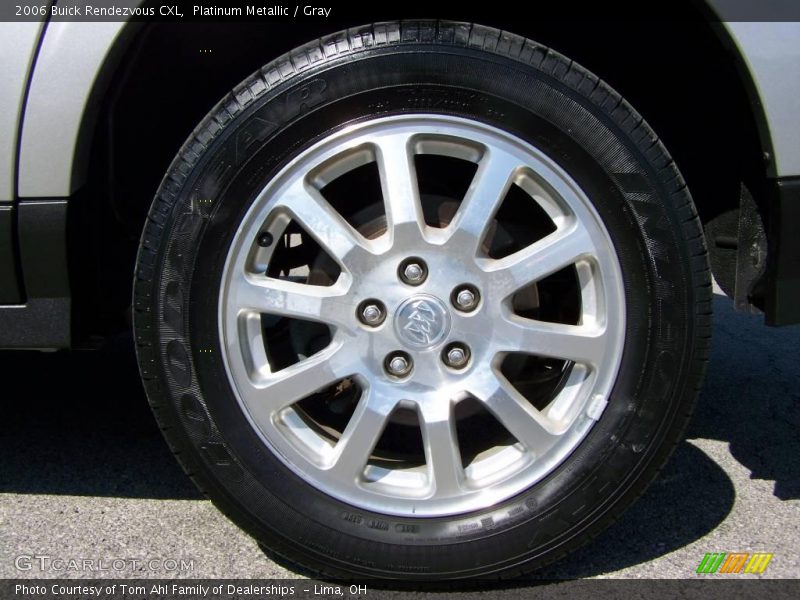 Platinum Metallic / Gray 2006 Buick Rendezvous CXL