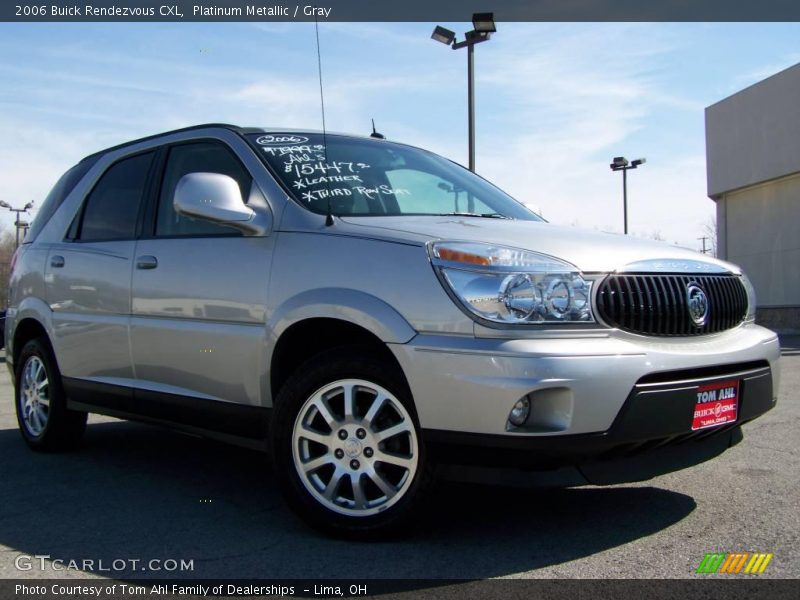 Platinum Metallic / Gray 2006 Buick Rendezvous CXL