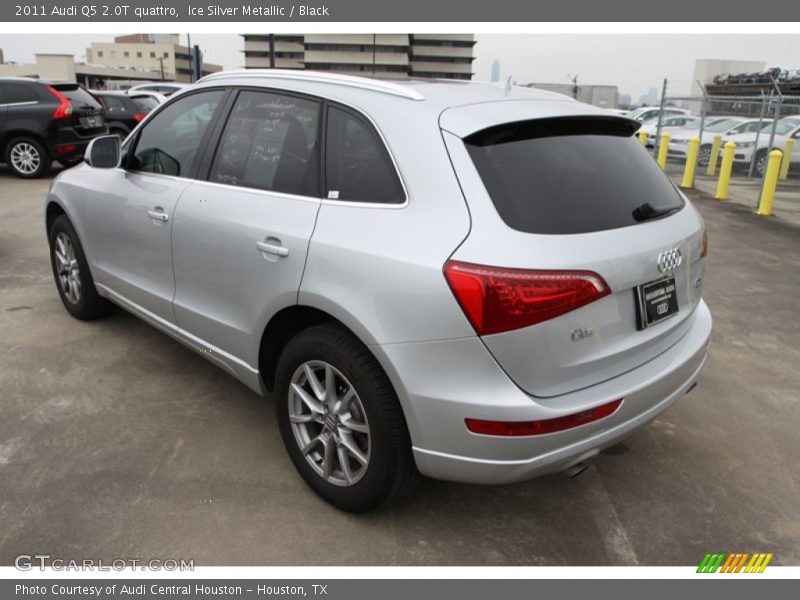 Ice Silver Metallic / Black 2011 Audi Q5 2.0T quattro