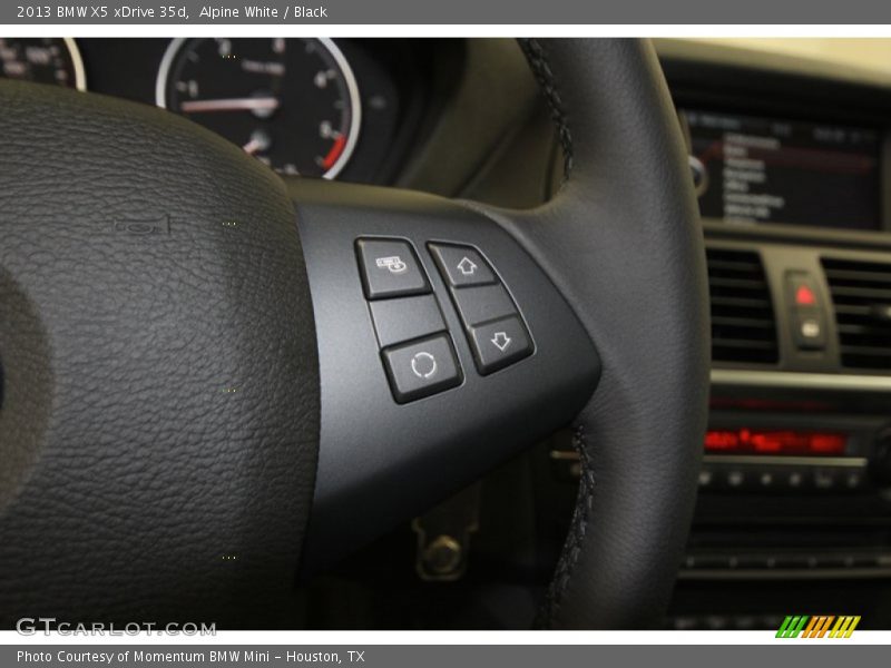 Alpine White / Black 2013 BMW X5 xDrive 35d