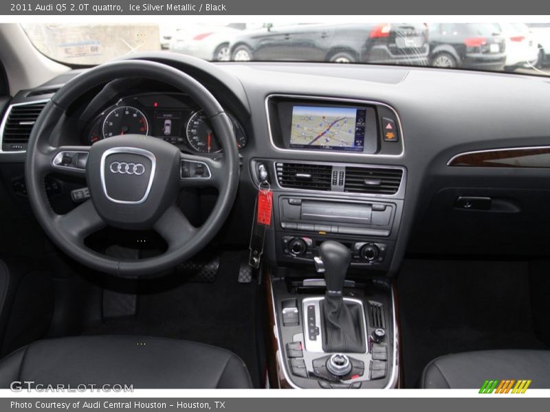 Ice Silver Metallic / Black 2011 Audi Q5 2.0T quattro