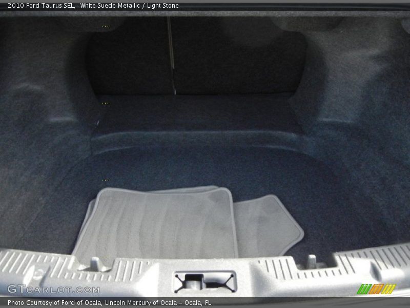 White Suede Metallic / Light Stone 2010 Ford Taurus SEL