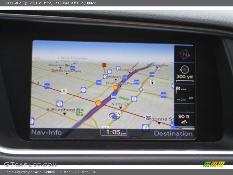 Navigation of 2011 Q5 2.0T quattro