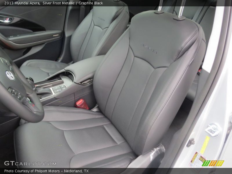 Silver Frost Metallic / Graphite Black 2013 Hyundai Azera