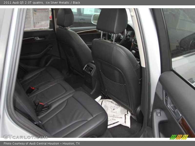 Ice Silver Metallic / Black 2011 Audi Q5 2.0T quattro