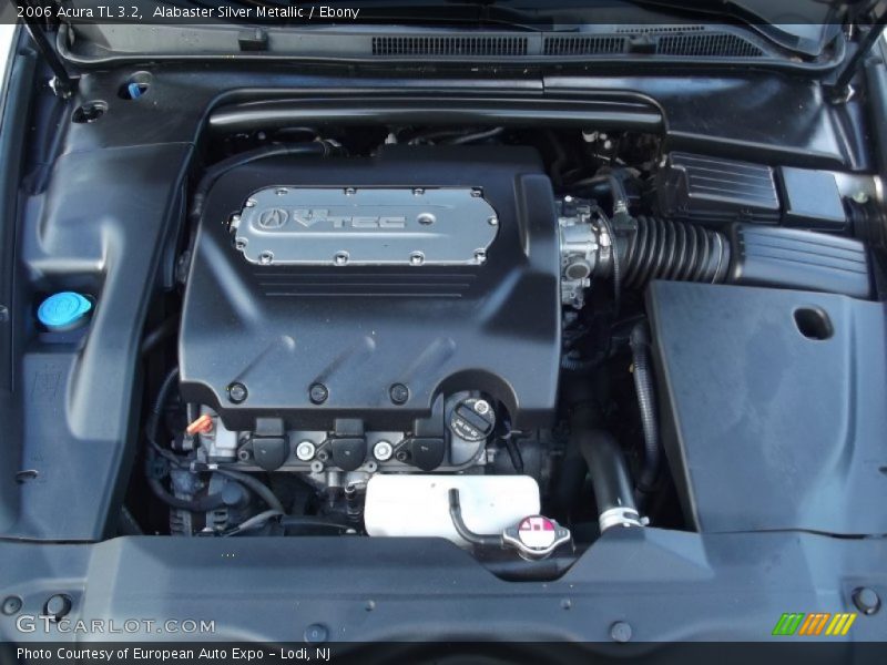 Alabaster Silver Metallic / Ebony 2006 Acura TL 3.2