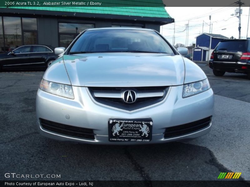 Alabaster Silver Metallic / Ebony 2006 Acura TL 3.2