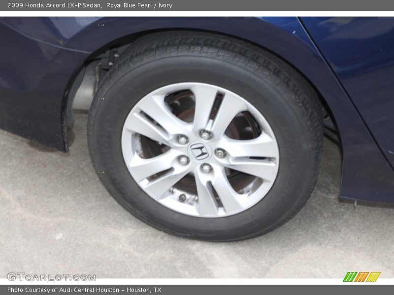 Royal Blue Pearl / Ivory 2009 Honda Accord LX-P Sedan