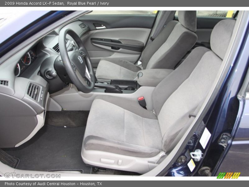 Royal Blue Pearl / Ivory 2009 Honda Accord LX-P Sedan