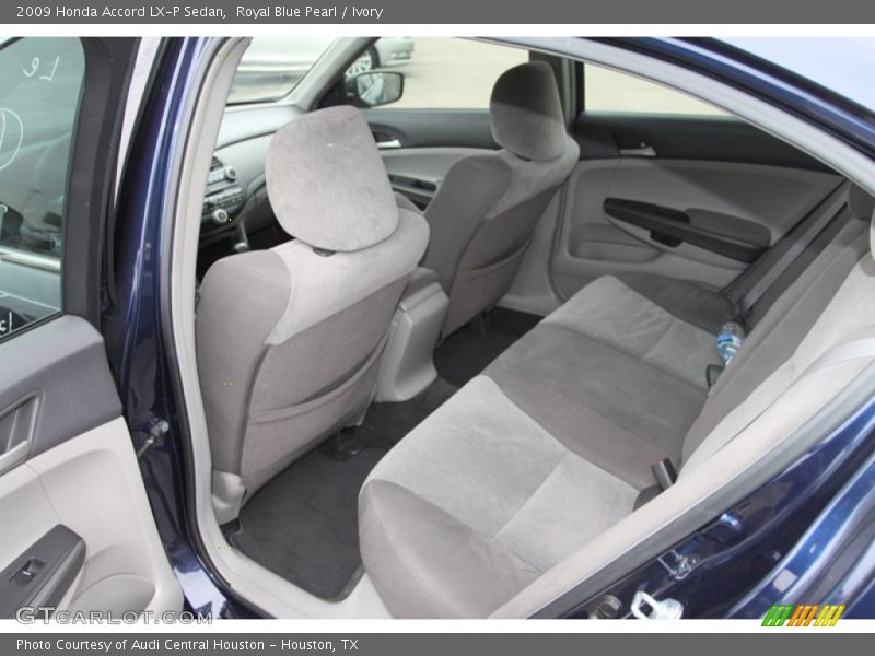 Royal Blue Pearl / Ivory 2009 Honda Accord LX-P Sedan
