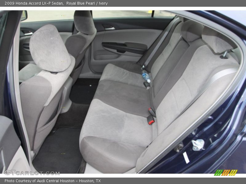Royal Blue Pearl / Ivory 2009 Honda Accord LX-P Sedan