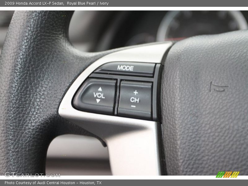 Royal Blue Pearl / Ivory 2009 Honda Accord LX-P Sedan