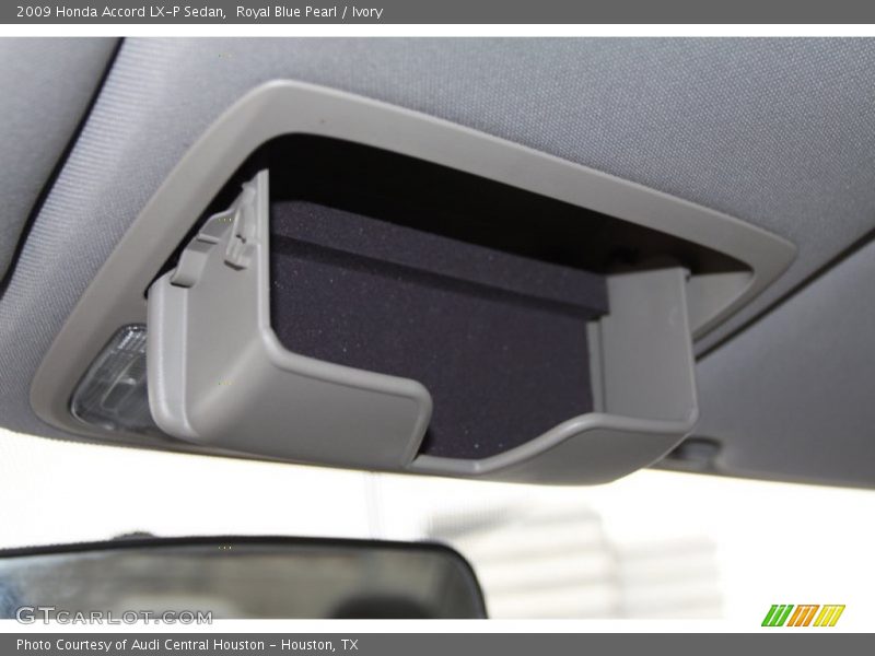 Royal Blue Pearl / Ivory 2009 Honda Accord LX-P Sedan