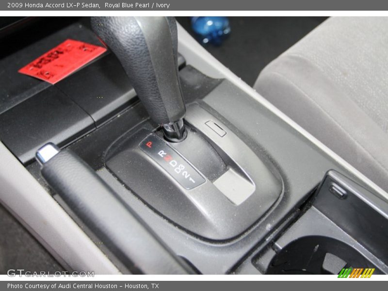 Royal Blue Pearl / Ivory 2009 Honda Accord LX-P Sedan