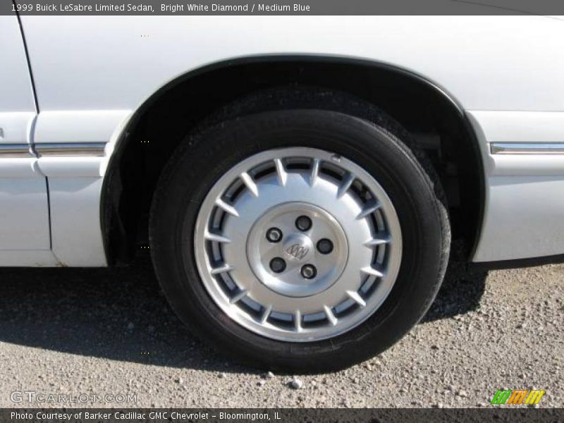 Bright White Diamond / Medium Blue 1999 Buick LeSabre Limited Sedan