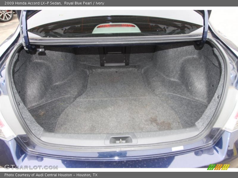 Royal Blue Pearl / Ivory 2009 Honda Accord LX-P Sedan