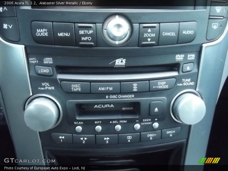 Alabaster Silver Metallic / Ebony 2006 Acura TL 3.2