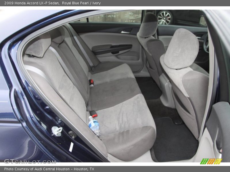 Royal Blue Pearl / Ivory 2009 Honda Accord LX-P Sedan