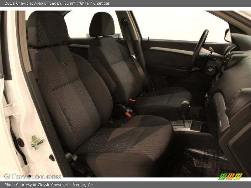 Summit White / Charcoal 2011 Chevrolet Aveo LT Sedan