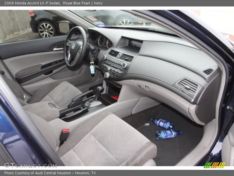 Royal Blue Pearl / Ivory 2009 Honda Accord LX-P Sedan