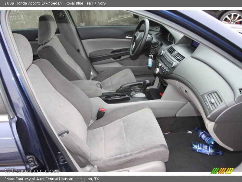 Royal Blue Pearl / Ivory 2009 Honda Accord LX-P Sedan