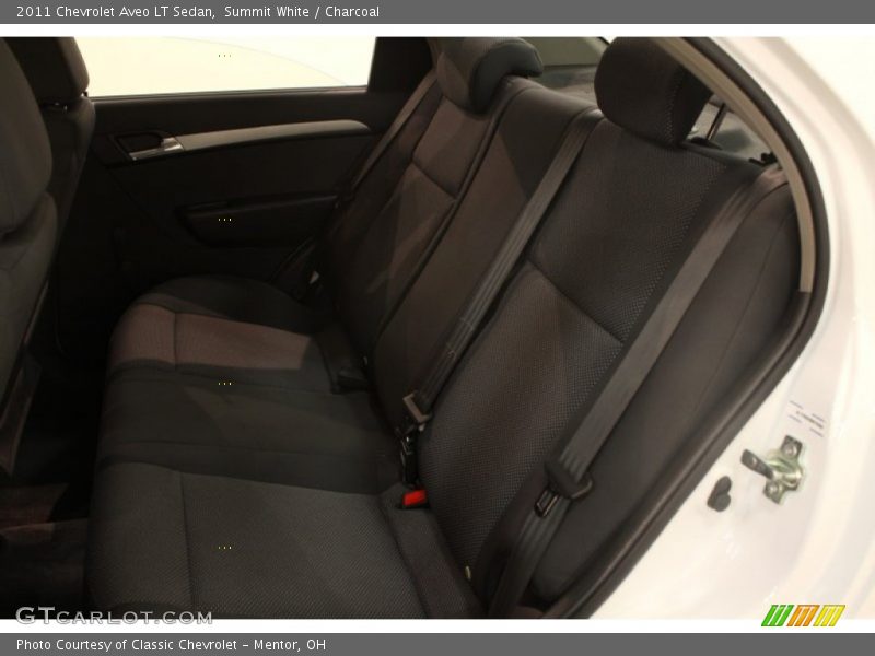 Summit White / Charcoal 2011 Chevrolet Aveo LT Sedan