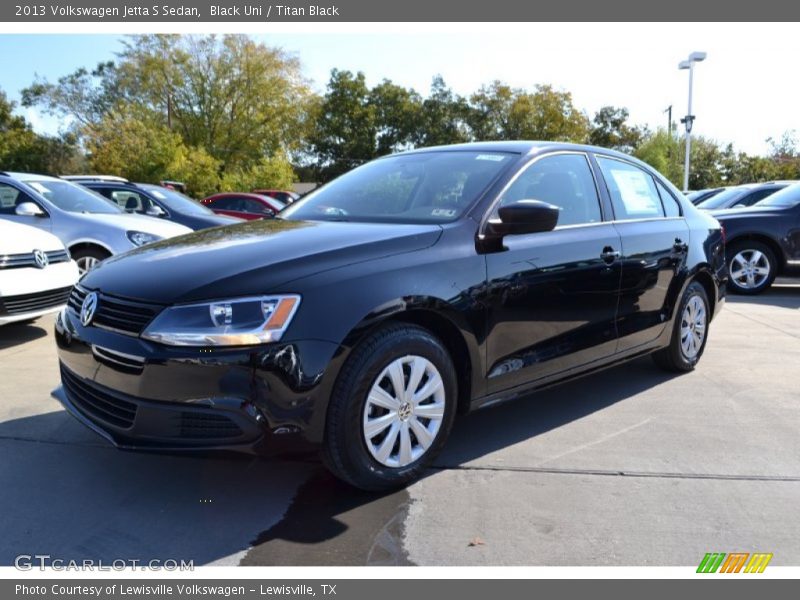 Black Uni / Titan Black 2013 Volkswagen Jetta S Sedan