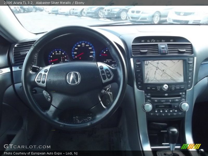 Alabaster Silver Metallic / Ebony 2006 Acura TL 3.2